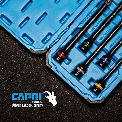 Capri Tools 30083 Torque Limiting Extension Bar Set (5 Piece), 65-140 ft. lbs., 1/2 in. Drive