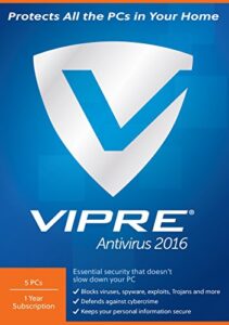 threattrack security vipre antivirus 2016 (5-users)