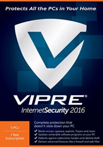 threattrack security vipre internet security 2016 (5-users)