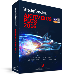 bitdefender antivirus plus 2016 1 pc 1 year [online code]