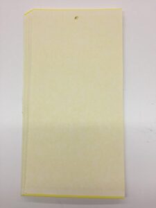 10 pack 6"x 12" yellow sticky traps for white flies, aphids, gnats & leaf miners