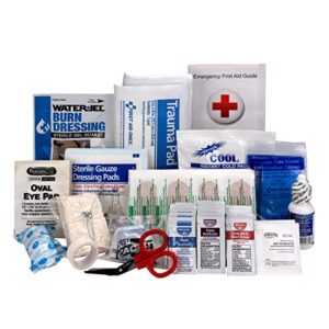 first aid only 90583 25-person emergency first aid kit refill supplies, 89 pieces