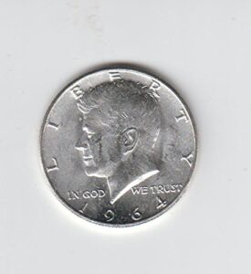 1964 p & d kennedy half dollar 2 coins brilliant uncirculated