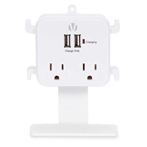 vivitar usb & outlet charging station with surge protection