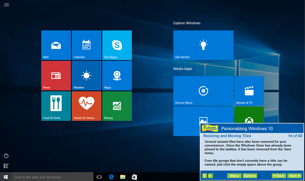 Professor Teaches Windows 10 Tutorial Set Downloads [Download]