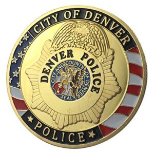 denver police department / dpd g-p challenge coin 1123#