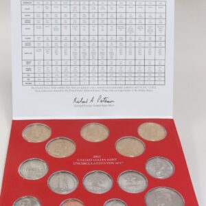 2013 US Mint Uncirculated 28-Coin Set With Burnished Dollars