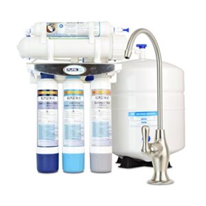 PureT E3RO550-EZ Slim Reverse Osmosis Water Filter System - 50 Gallons Per Day