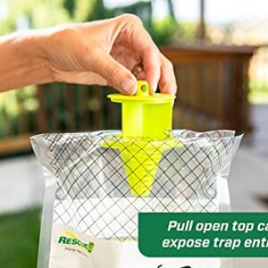 RESCUE! Big Bag Fly Trap – Disposable, Outdoor Use - 10 Traps