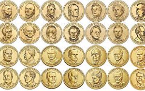 2007 P, D 2007-2020 Presidential Dollar 80 Coin Set Uncirculated