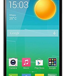 Alcatel OneTouch Idol X+ Unlocked Phone - Retail Packaging - Bluish Black