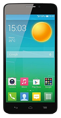 Alcatel OneTouch Idol X+ Unlocked Phone - Retail Packaging - Bluish Black