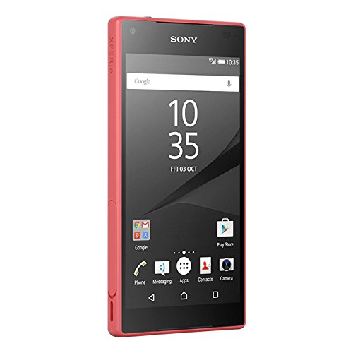 Sony Xperia Z5 Compact E5823 2GB/32GB 23MP 4.6-inch 4G LTE Factory Unlocked (CORAL RED) - International Stock No Warranty