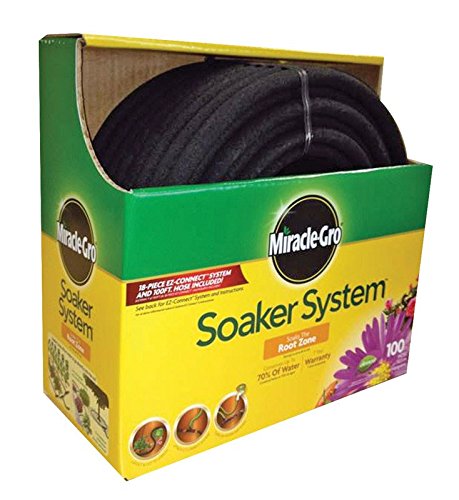 Miracle Gro MGSPAK38100CC 100' Miracle-Gro Hose Soaker