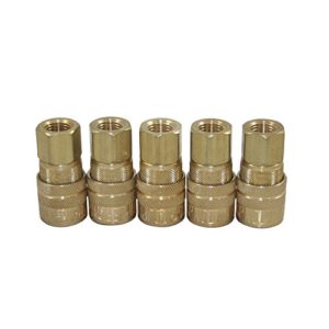 5 x milton 715 m style quick coupler: 1/4-inch female coupler