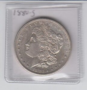 1880 s morgan silver dollar $1 seller ef condition