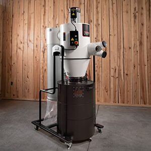 JET JCDC-3 Cyclone Dust Collector, 2-Micron Filter, 1240 CFM, 3HP, 1Ph 230 (717530K)