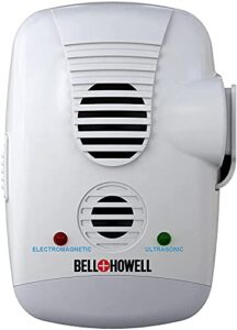bell + howell ultrasonic electromagnetic pest repeller with ac outlet and switch, 1-count…
