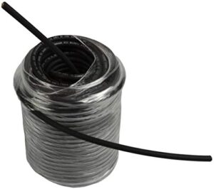 temco 10 awg/gauge solar cable - made in the usa 100 feet black (variety of lengths available)