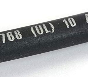 TEMCo 10 AWG/Gauge Solar Cable - Made in The USA 100 Feet Black (Variety of Lengths Available)