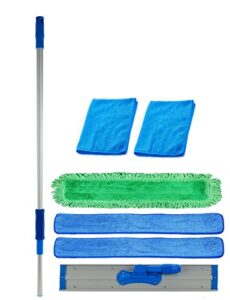 real clean 36 inch commercial microfiber mop kit