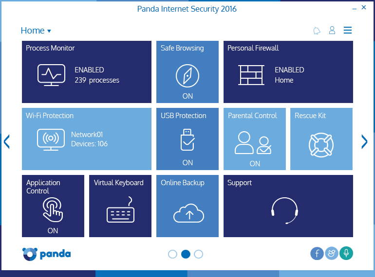 Panda Internet Security 2016 [3 Devices, 1 Year]