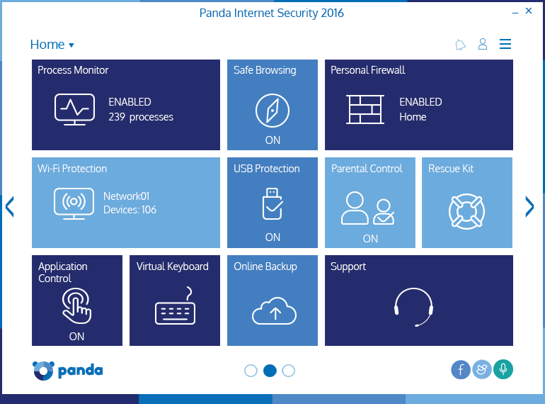 Panda Internet Security 2016 [5 Devices, 2 Years]