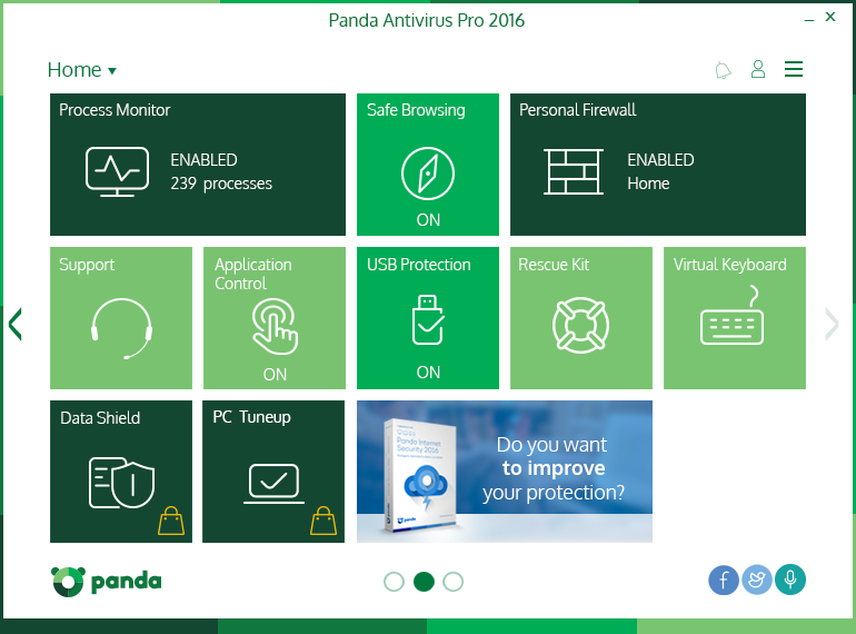 Panda Antivirus Pro 2016 [1 Device, 3 Years]