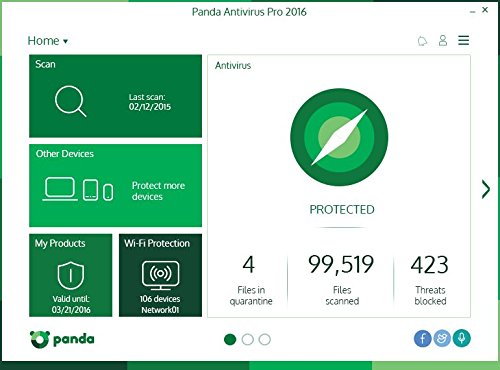 Panda Antivirus Pro 2016 [5 Devices, 1 Year]