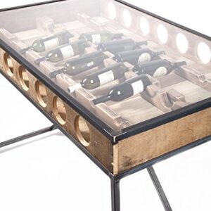 winerack island breakfast bar