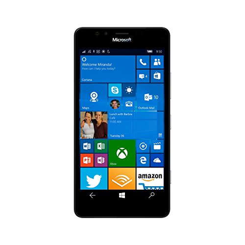 Microsoft Lumia 950 XL 32GB Factory Unlocked 4G/LTE - International Version with No Warranty (Black)