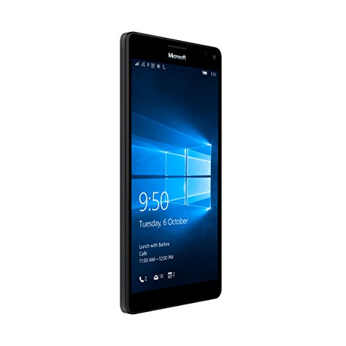 Microsoft Lumia 950 XL 32GB Factory Unlocked 4G/LTE - International Version with No Warranty (Black)