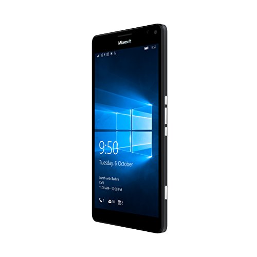 Microsoft Lumia 950 XL 32GB Factory Unlocked 4G/LTE - International Version with No Warranty (Black)