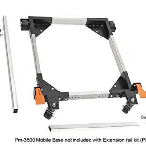 BORA 36-Inch Mobile Base Extension Rails for BORA Mobile Bases, Includes 2 Rails, PM-3036