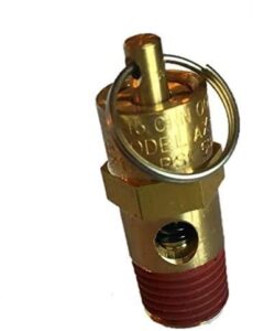 new 1/4" npt 140 psi air compressor safety relief pressure valve, tank pop off