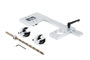 tp-plj - puck light jig kit, 2-1/8" and 2-1/4" forstner bits with case - for led puck lights and light strips - made in usa - true position tools