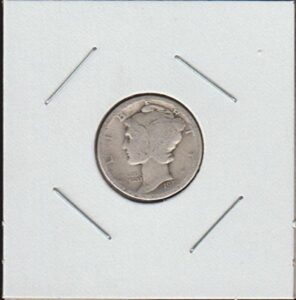 1917 winged liberty head or"mercury" (1916-1945) dime good