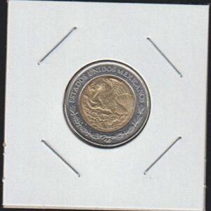 2002 Mexico National Arms, Eagle Left $1 Choice About Uncirculated