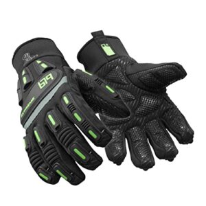refrigiwear insulated extreme freezer gloves, winter work gloves, -30°f comfort rating (black, large)