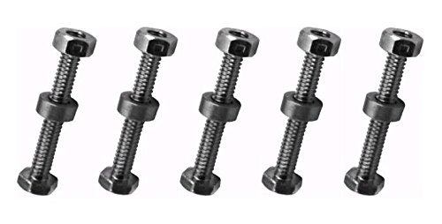 (5) SHEAR PINS & NUTS for 722130, 1501216ma, 9524ma, 301172, 301172ma