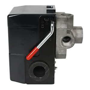 Heavy Duty 4port 26 Amp Air Compressor Pressure Switch Control Valve 140-175 PSI