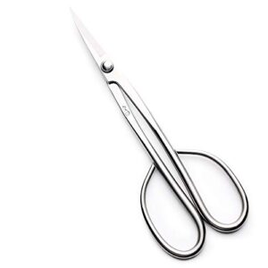 Master Grade 210 Mm Long Handle Forged Bonsai Scissors Made By 5Cr15MoV Alloy Steel