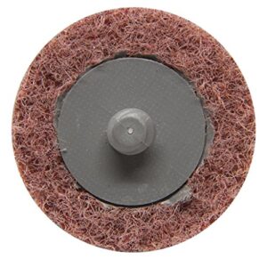 Benchmark Abrasives 2" Quick Change Nylon Surface Conditioning Discs for Sanding Polishing Paint Removal with Male R-Type Backing, Use with Die Grinder - (25 Pack)(Medium)