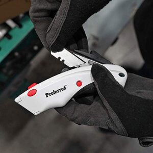 Proferred T54001 Retractable Utility Knife, 6"