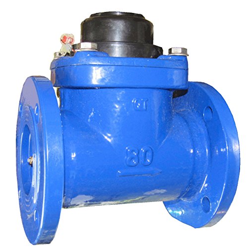 PRM 3 Inch Flanged Multi-Jet Water Meter with Pulse Output, Not for Potable Water