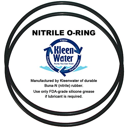 KleenWater Replacement Water Filters Compatible with GE GXWH30C, GXWH35F and GXWH40L, Set of 12, O-rings Compatible with GE Model WS03X10039, Set of 2