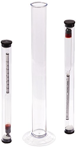 HomeBrewStuff Proof and Beer 2X Hydrometer and Test Jar Combo for Homebrew Wine Moonshine Distilling