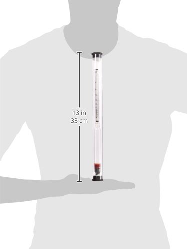 HomeBrewStuff Proof and Beer 2X Hydrometer and Test Jar Combo for Homebrew Wine Moonshine Distilling