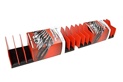 MLTOOLS Pliers Cutters Organizer Pro – Non-Slip Rubber Base Fuel & Solvent Resistant Durable Long-Lasting Tool Storage Box Rack 10 Tools Plier Made in USA | P8248 (2 Pack)