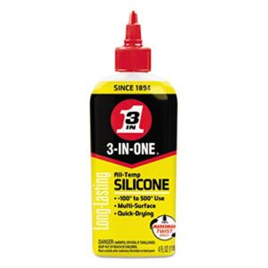 3-In-One Long Lasting Multiple Surface Quick Dry Professional Silicone Lubricant